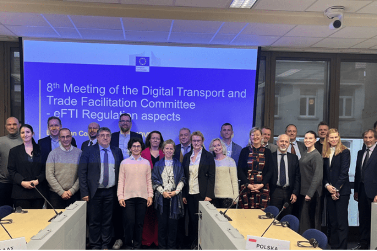 eFTI Implementing Act adopted by European Commission DTTF Committee