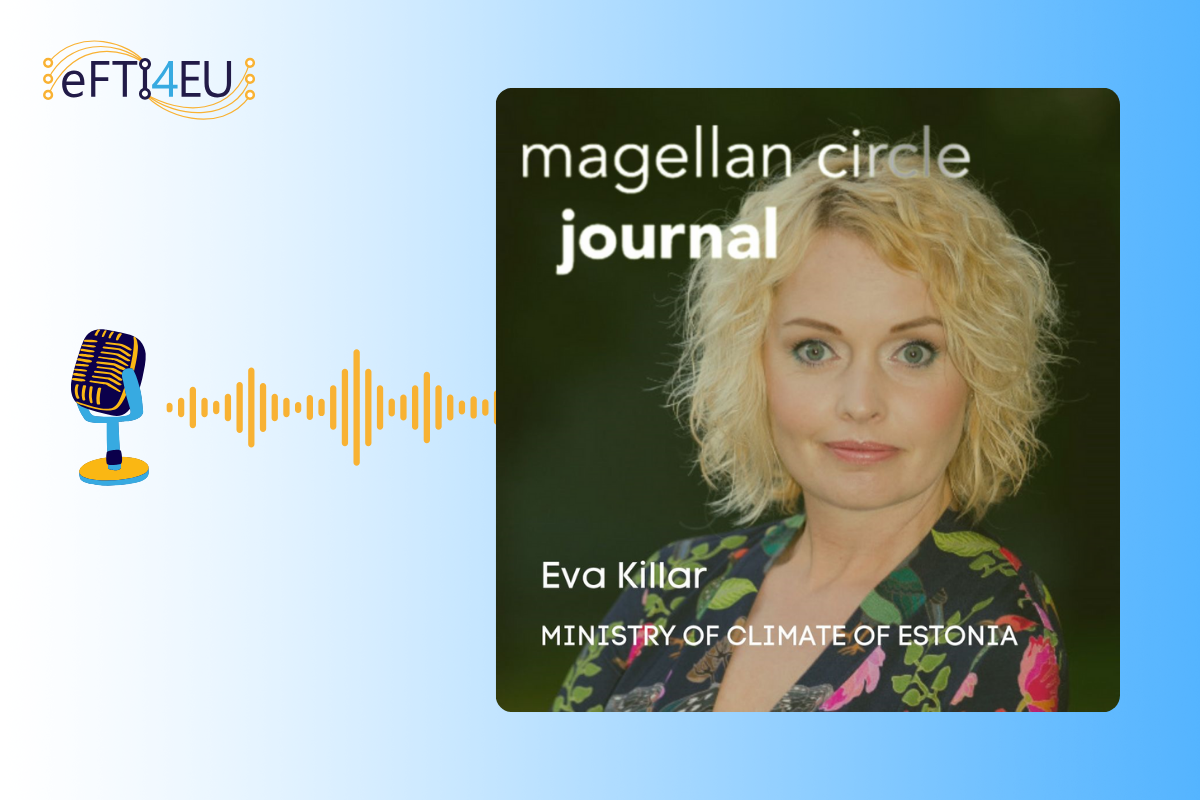 Eva Killar, eFTI4EU Coordinator, interviewed in the Magellan Circle podcast