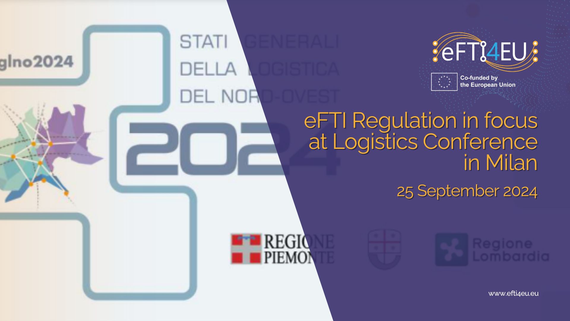 eFTI Regulation in focus at Logistics Conference in Milan