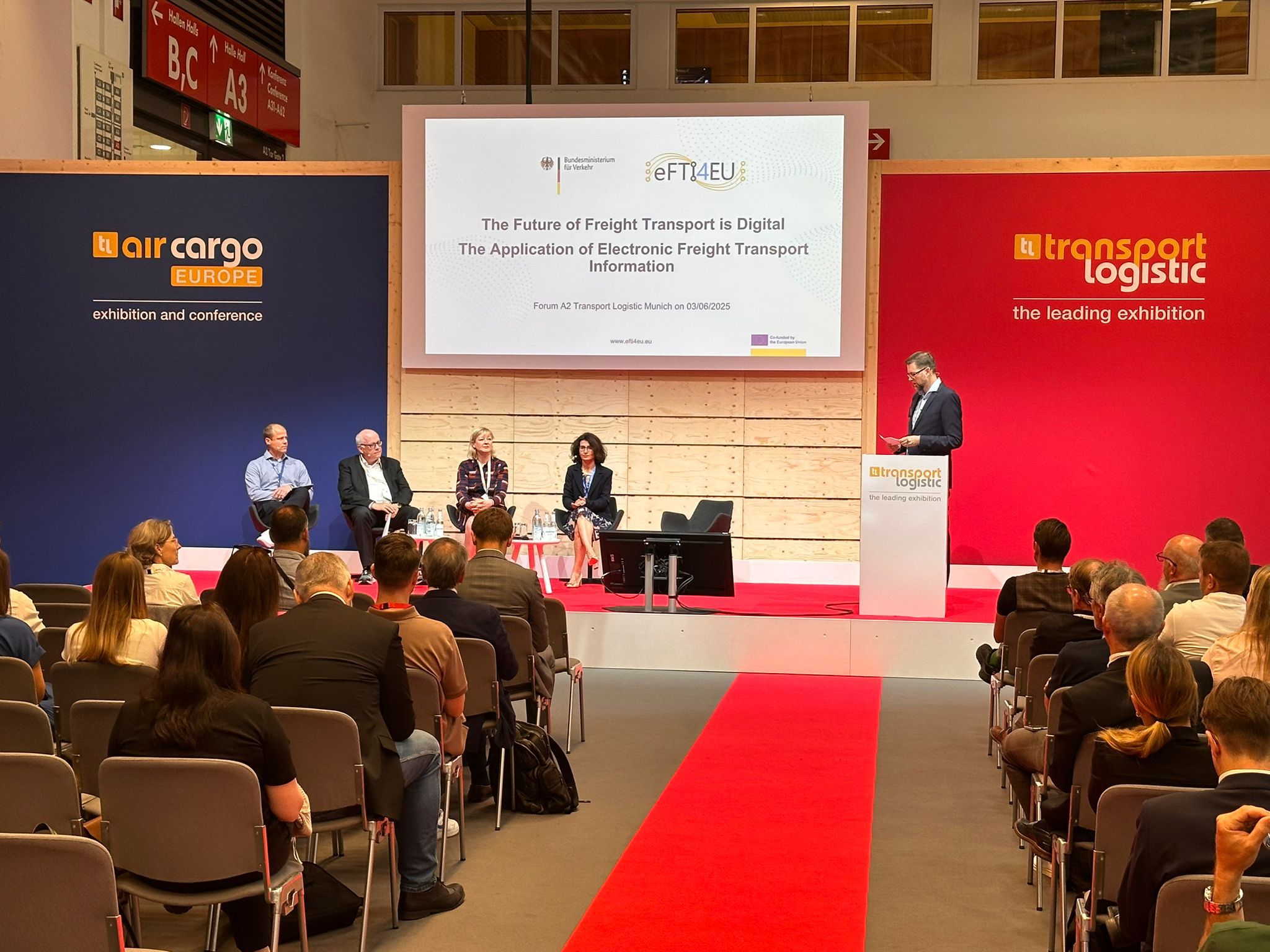 eFTI4EU concludes a successful presence at Transport Logistic Munich