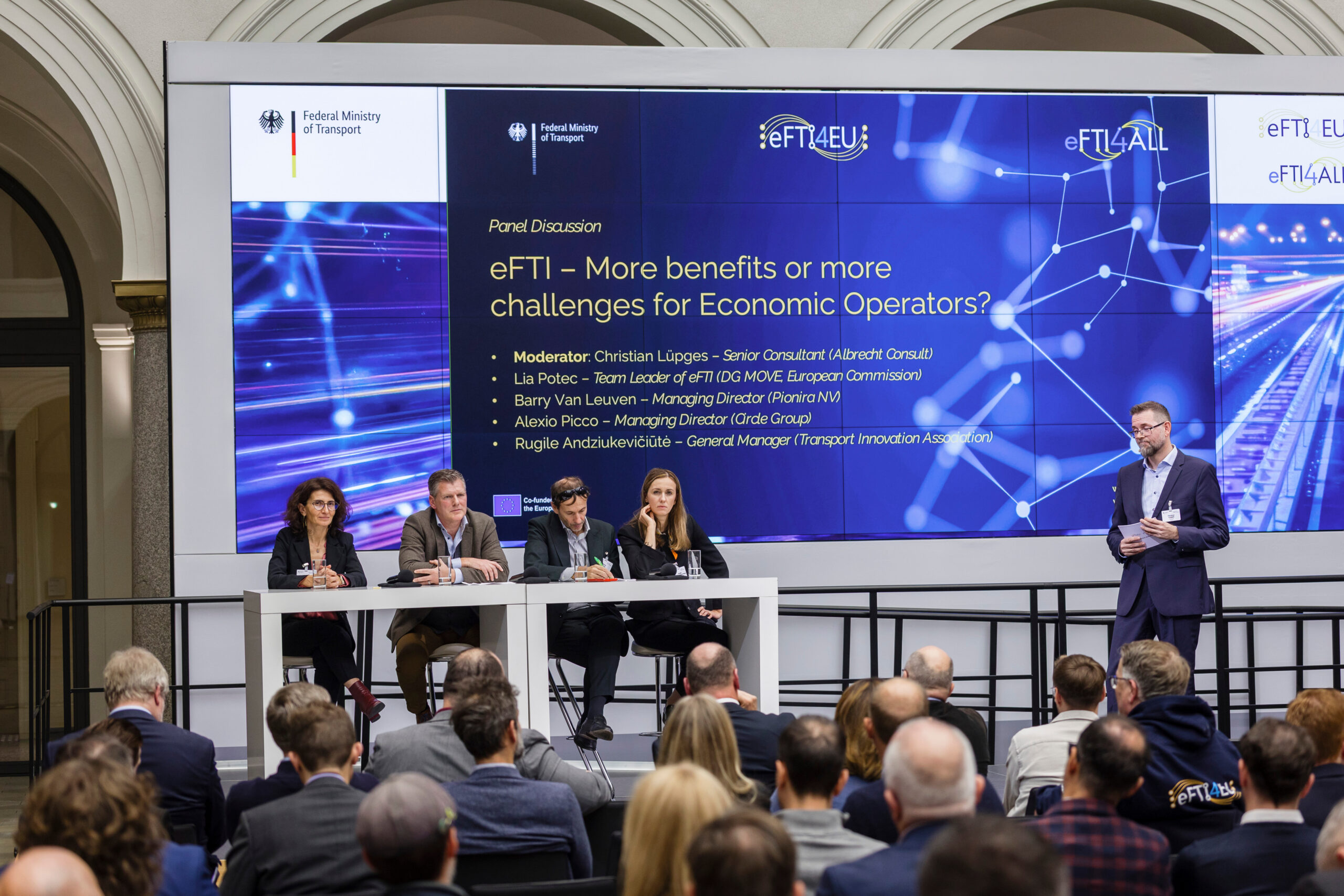 eFTI4EU and eFTI4ALL unite in Berlin for Joint Yearly Conference